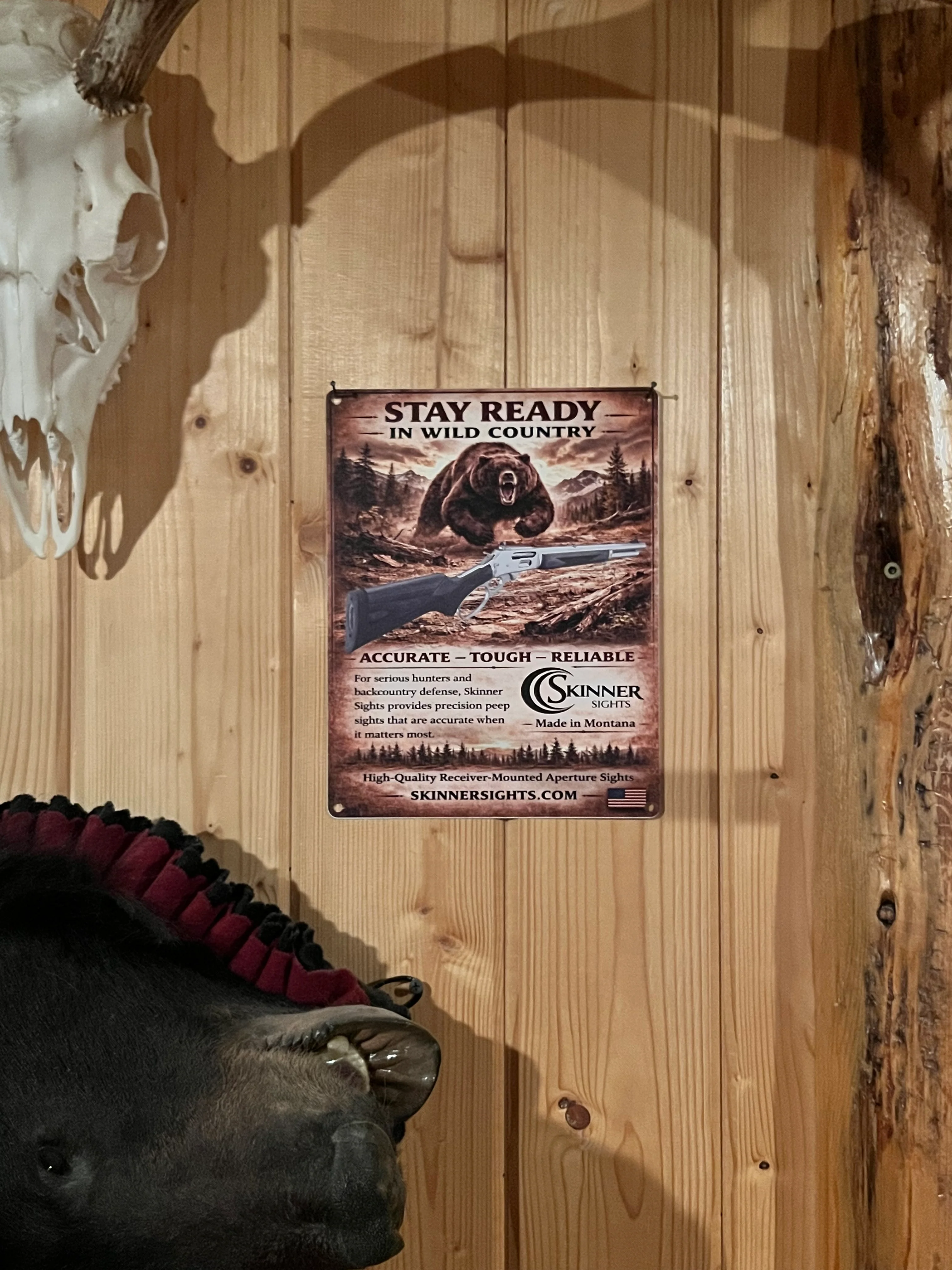 Charging Bear Sign - Image 5