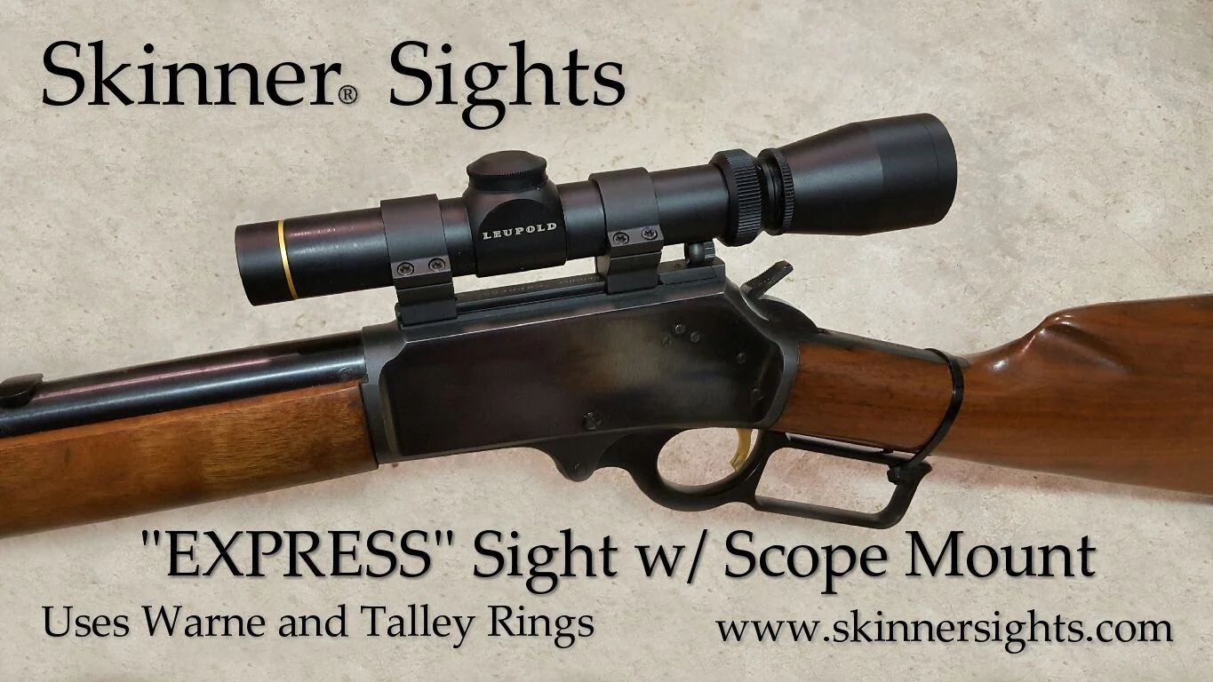 Skinner "LONG RANGER EXPRESS" Sight with Scope Mount - Image 3