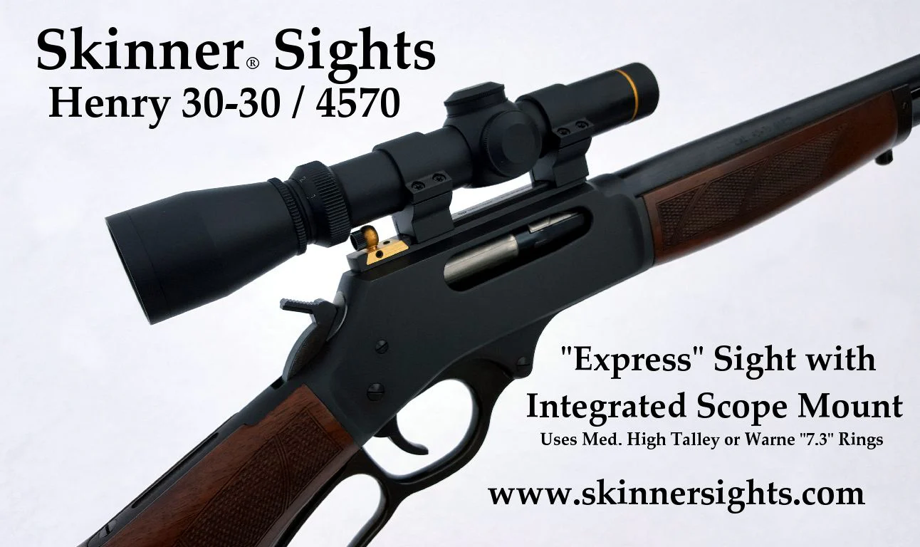 Skinner "LONG RANGER EXPRESS" Sight with Scope Mount - Image 4